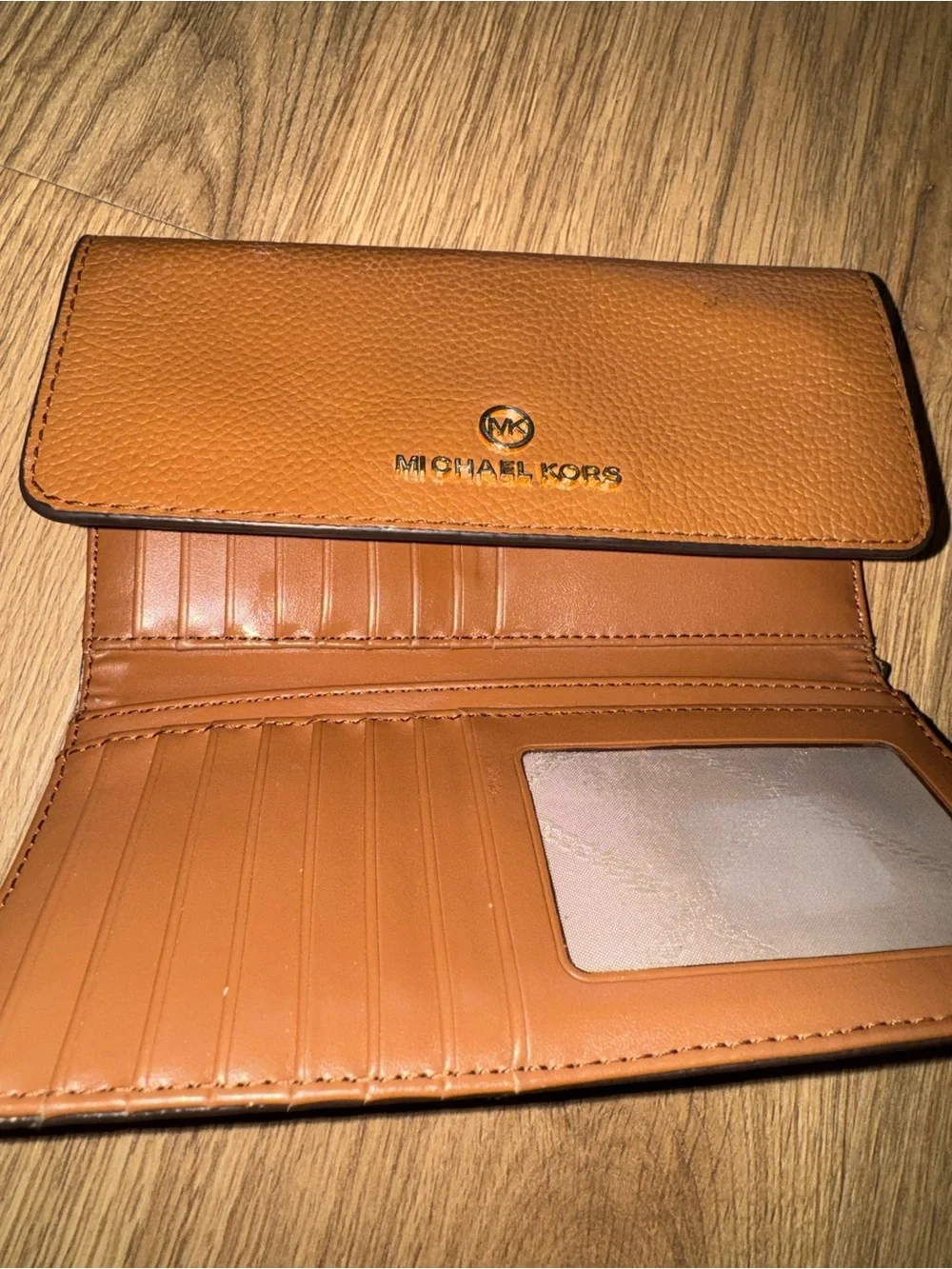 Michael Kors tan pebbled